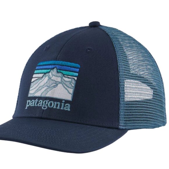 Patagonia Line Logo Ridge LoPro Trucker Hat New Navy  NWT - Picture 1 of 7